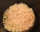 ナスとピーマンの餡かけスナック堅焼きソバ作り方2写真