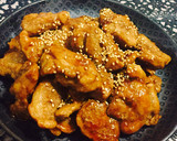 糖質制限◆豚ヒレ肉の胡麻照り焼き作り方3写真