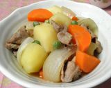 簡単！薄味肉じゃが作り方6写真