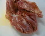 揚げ鶏の甘酢ソースがけ作り方1写真