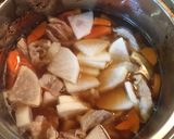 人気トップ3入り！簡単！具沢山な醤油雑煮作り方7写真