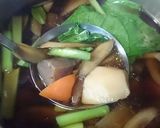 正月の余った野菜で けんちん汁作り方10写真