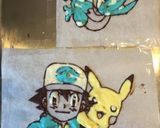 ポケモンのチョコプレート☆作り方7写真