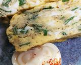 あみえびと大根の葉っぱの卵焼き作り方3写真
