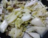 ぱぱっと簡単！麻婆厚揚げ豆腐＆白菜作り方5写真