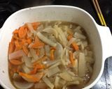 筑前煮残りのだしで大根煮作り方4写真