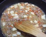 簡単＊節約！鳥ひき豆腐の旨煮丼作り方5写真