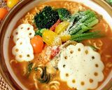 野菜とチーズのたっぷりビタ味噌ラーメン作り方3写真