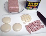 市松スパムもち作り方3写真