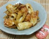 すぐ出来る！甘辛ゴボウ竹輪炒め！作り方4写真