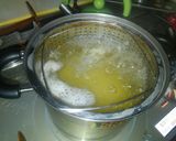塩ウニ明太パスタ作り方1写真