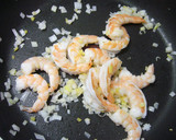 エビとそら豆と豆腐の炒めもの作り方3写真