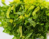 ごはんのお供に！セロリ葉のオリーブ油炒め作り方2写真