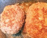 ハンバーグ風味の炒め飯ver簡単作り方1写真
