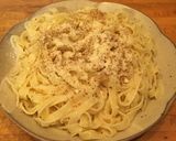 胡麻とパルメジャーノのパスタ作り方4写真