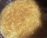 食パンで☆簡単オニオングラタンスープ♪作り方4写真