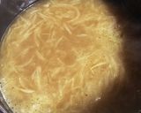 食パンで☆簡単オニオングラタンスープ♪作り方4写真