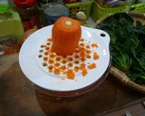 ほうれん草と茹で鶏のカレー作り方5写真