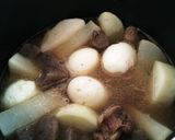 食欲増進！牛すじ煮込み作り方7写真