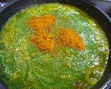 ほうれん草と茹で鶏のカレー作り方20写真