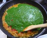 ほうれん草と茹で鶏のカレー作り方19写真