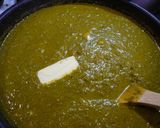 ほうれん草と茹で鶏のカレー作り方24写真