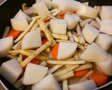 いなだのアラ煮。作り方4写真