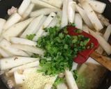 大根と葉っぱの中華風トロトロんな炒め物作り方9写真