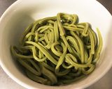 シンプル簡単☆手打ち抹茶うどん☆作り方10写真
