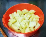 じゃがいもとベーコンのホットサラダ作り方1写真