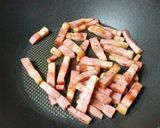 じゃがいもとベーコンのホットサラダ作り方2写真