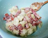 じゃがいもとベーコンのホットサラダ作り方4写真