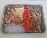 鶏肉と舞茸の炊き込みご飯作り方2写真