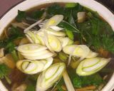 わが家の 雑煮☆豚肉だよ作り方6写真