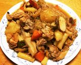 チムタク (韓国の鶏肉煮物)作り方7写真
