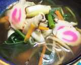 わが家の 雑煮☆豚肉だよ作り方8写真