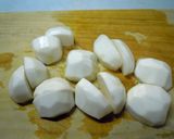 里芋と海老のチーズグラタン作り方1写真