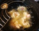 豚薄切り肉の卵白カリカリ揚げ作り方4写真