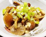 ナメコおろしの豆腐和え作り方2写真