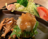 大根おろしの和風ハンバーグソース。作り方7写真