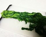絶品ご飯の友！大根葉の塩ゴマ和え作り方2写真