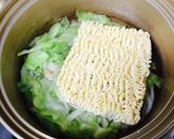 味噌ラーメンのチーズ焼き作り方3写真