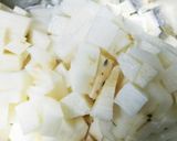 長芋大量消費 サクコロ梅昆布つゆあえ作り方1写真