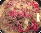 フライパンで肉豆腐作り方2写真