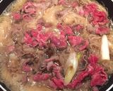 フライパンで肉豆腐☆ 生卵のせ〜作り方2写真