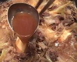 フライパンで肉豆腐作り方4写真