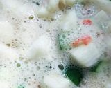 長芋大量消費 サクコロ梅昆布つゆあえ作り方4写真