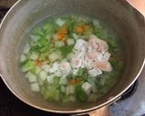 →ワンコ用♡←お野菜たっぷりささみスープ作り方7写真