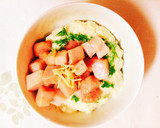 とろ〜り♪マグロと山芋の生姜丼作り方7写真
