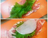 ◇豚ロースと大葉のミルフィーユカツ作り方1写真